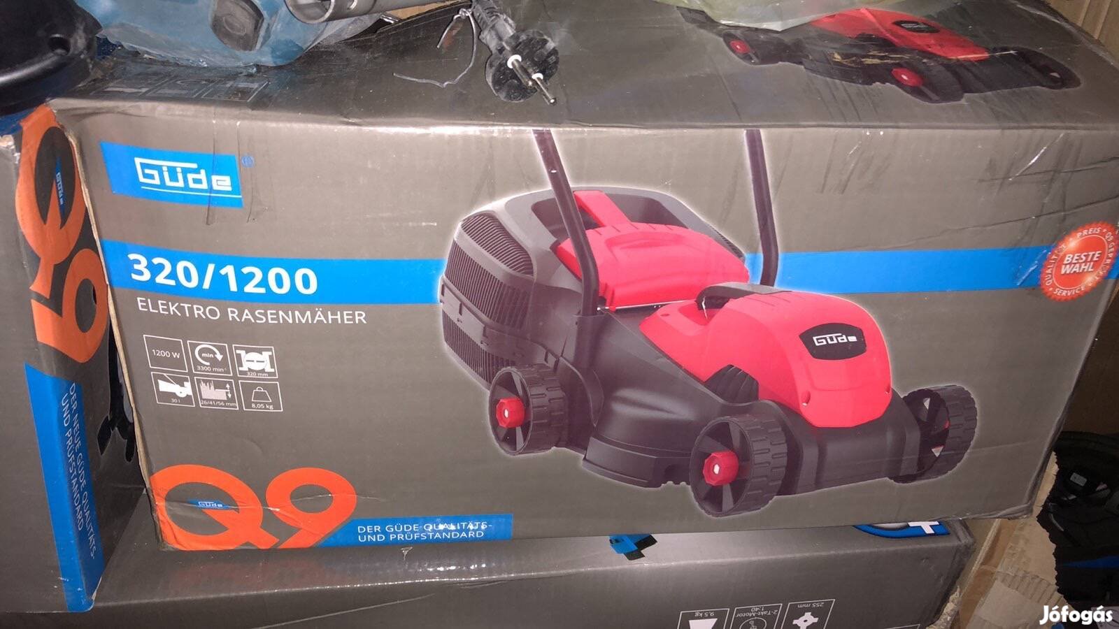 Elektromos meghajtású fűnyíró 320/1200 Güde
