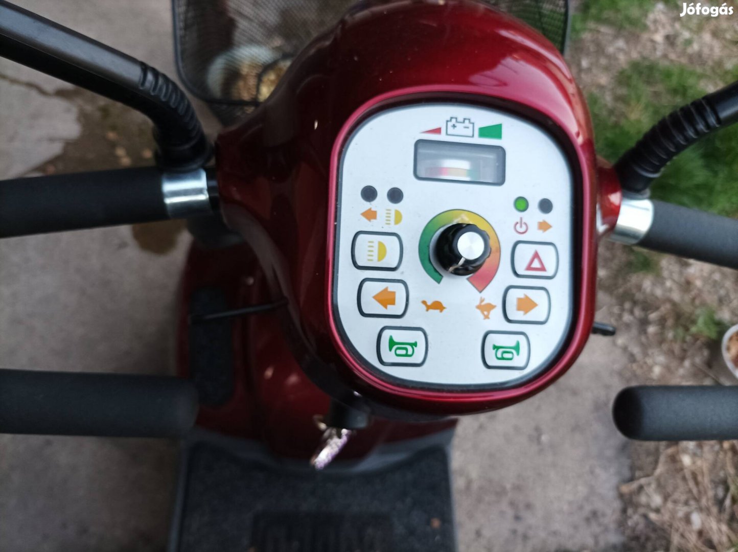 Elektromos moped.