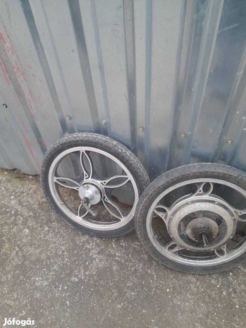 Elektromos motorba első-hátsó kerék