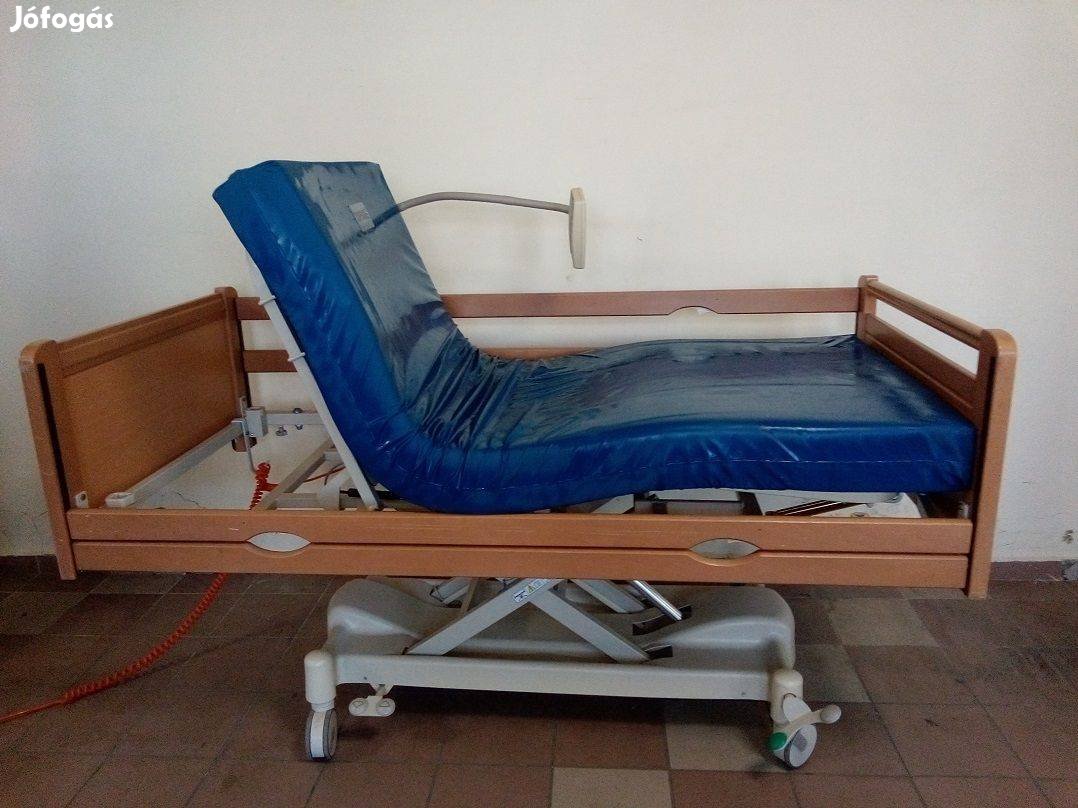 Elektromos motoros betegágy beteg kórházi ápolási ágy 3funkciógarancia