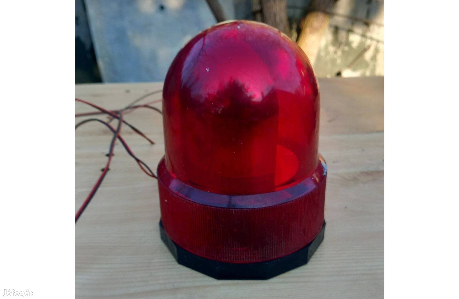 Elektromos piros villogó jelző fény 12 volt