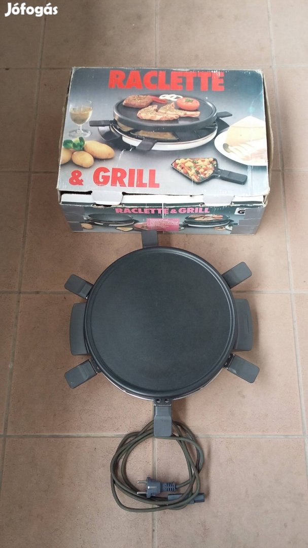 Elektromos racklette grill 