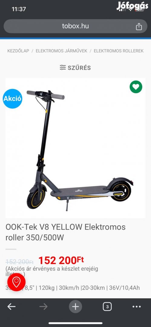 Elektromos roller