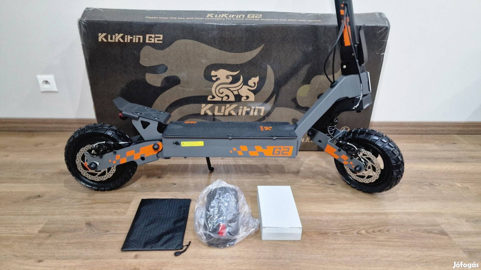 Elektromos roller Kukirin G2 800W új