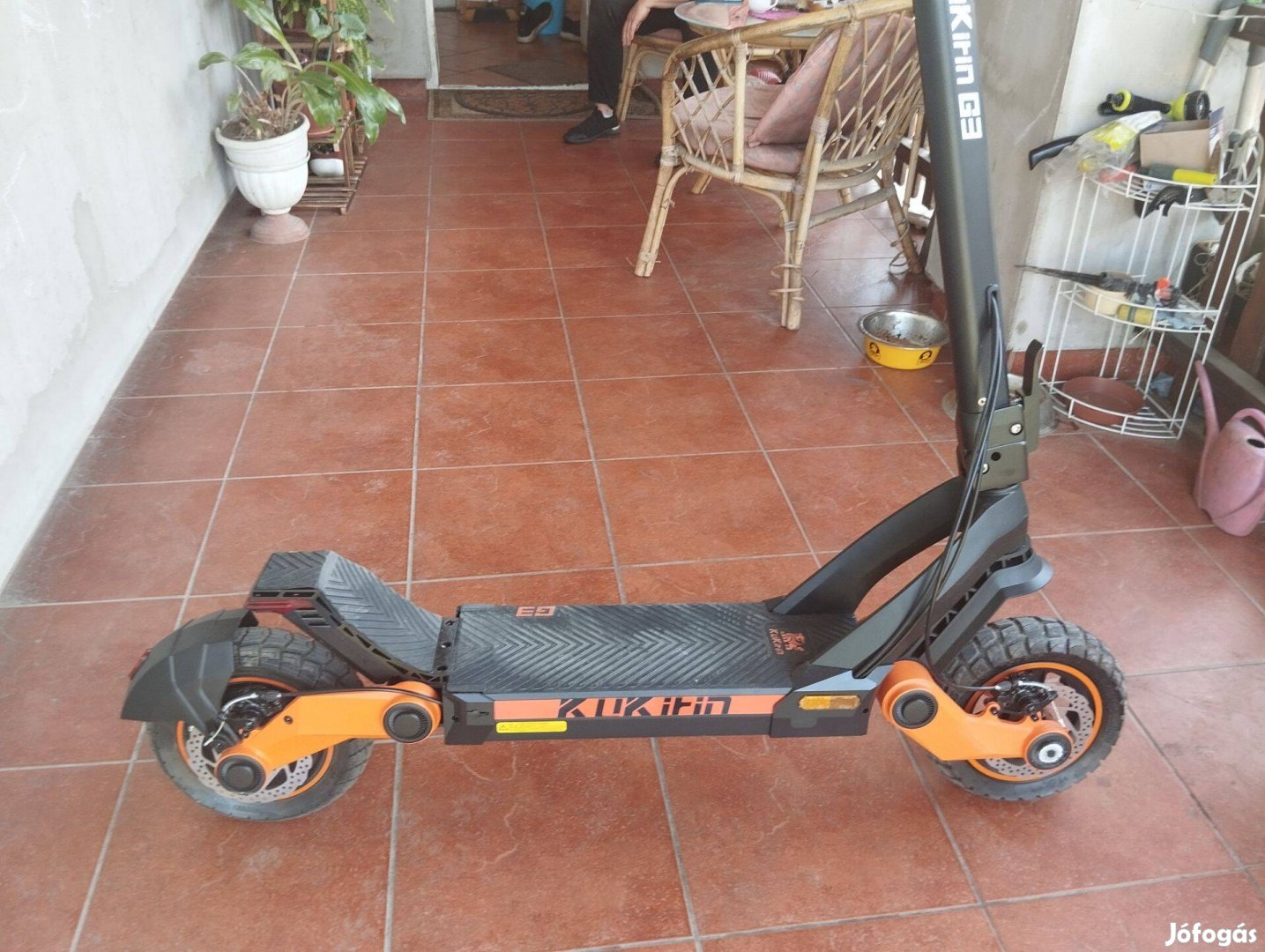 Elektromos roller Kukirin G3.Kettő hetes!Minden tartozékával együtt!
