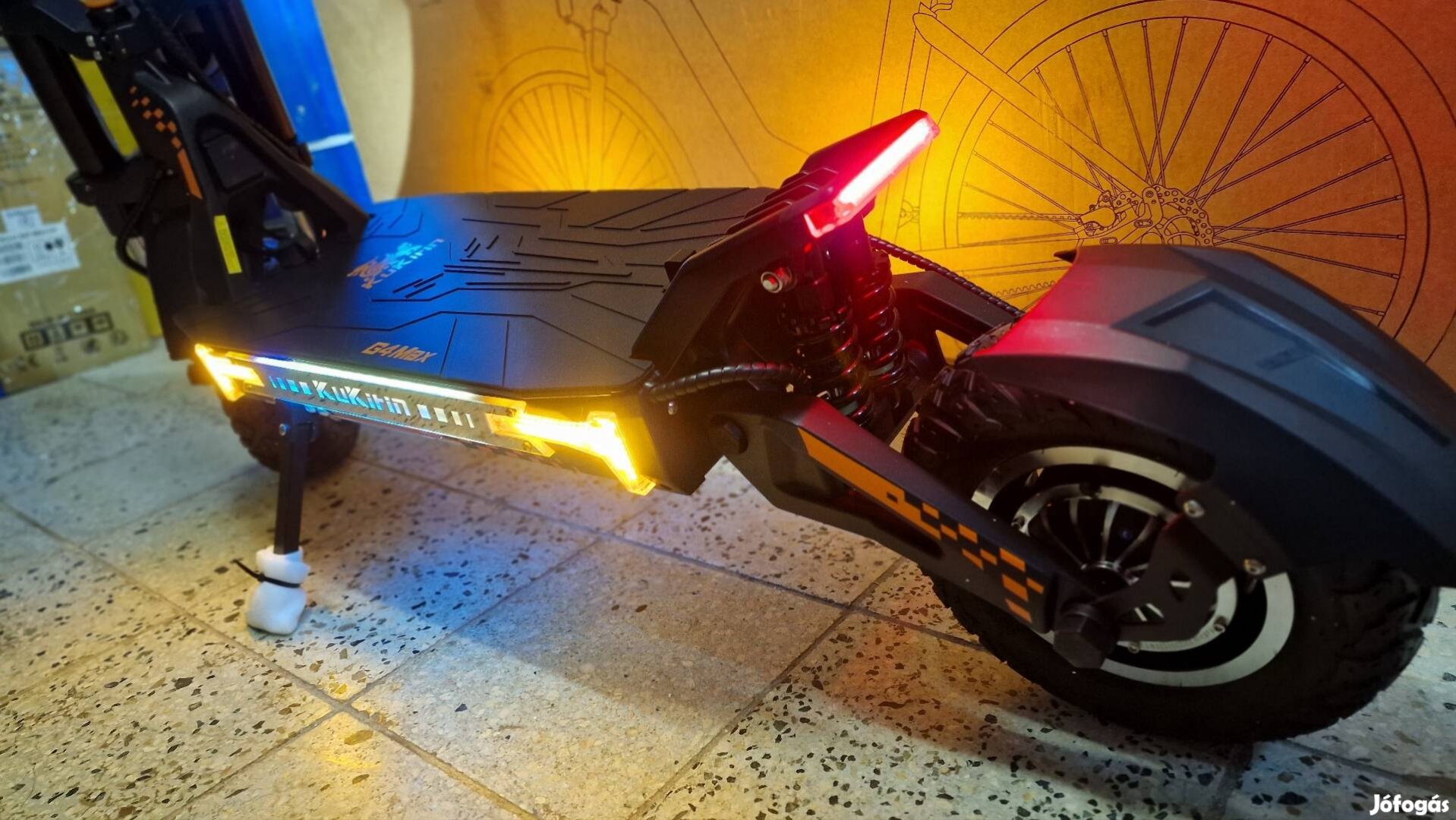 Elektromos roller Kukirin G4 Max új 3.kiadás!