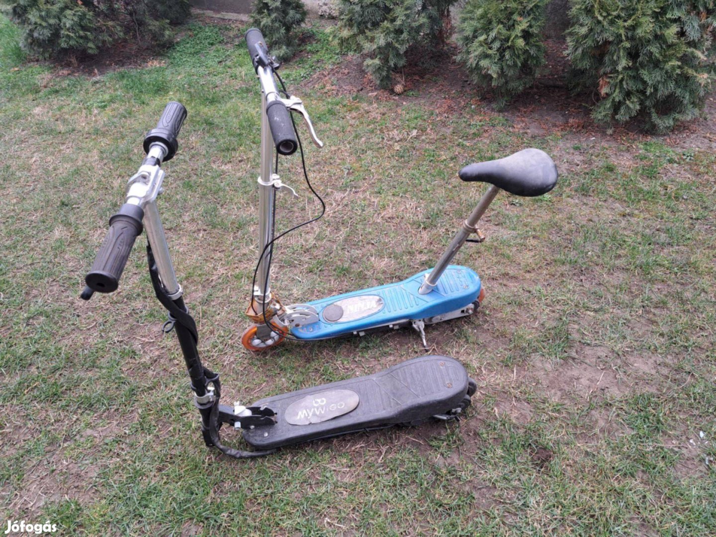 Elektromos roller e-roller e-scooter akku nélkül alkatrésznek eladó