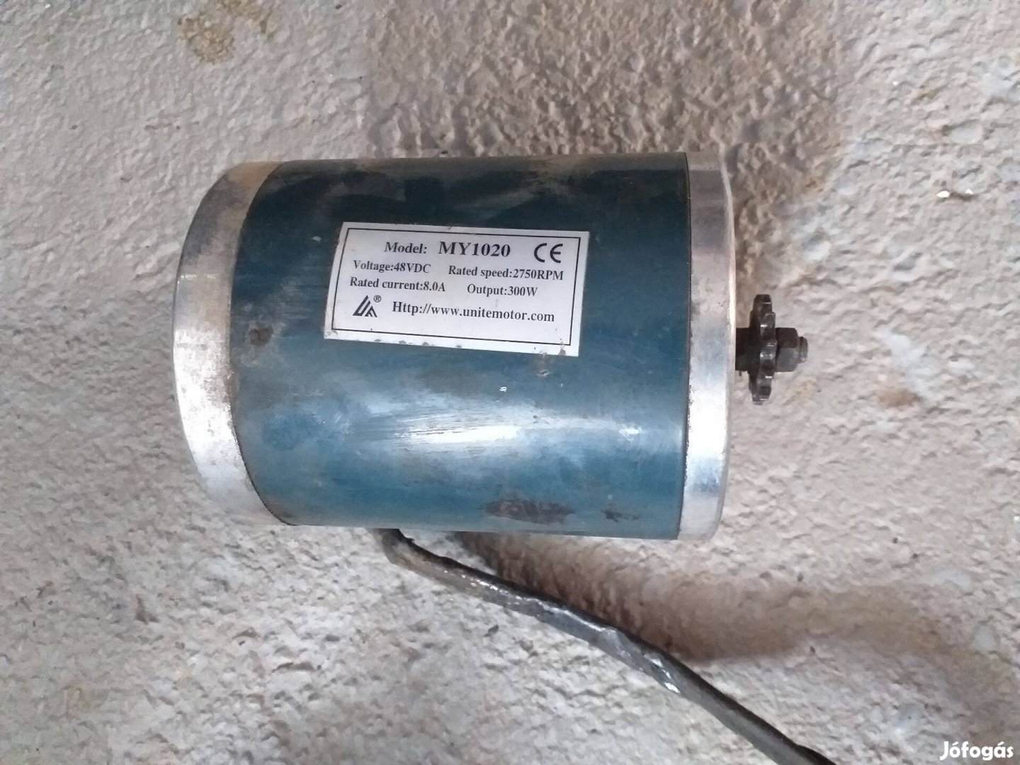 Elektromos roller motor 48V 300W eladó