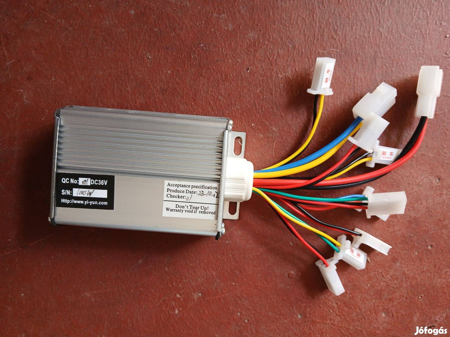 Elektromos roller vezérlő 36V 1000W új szénkefés motorhoz