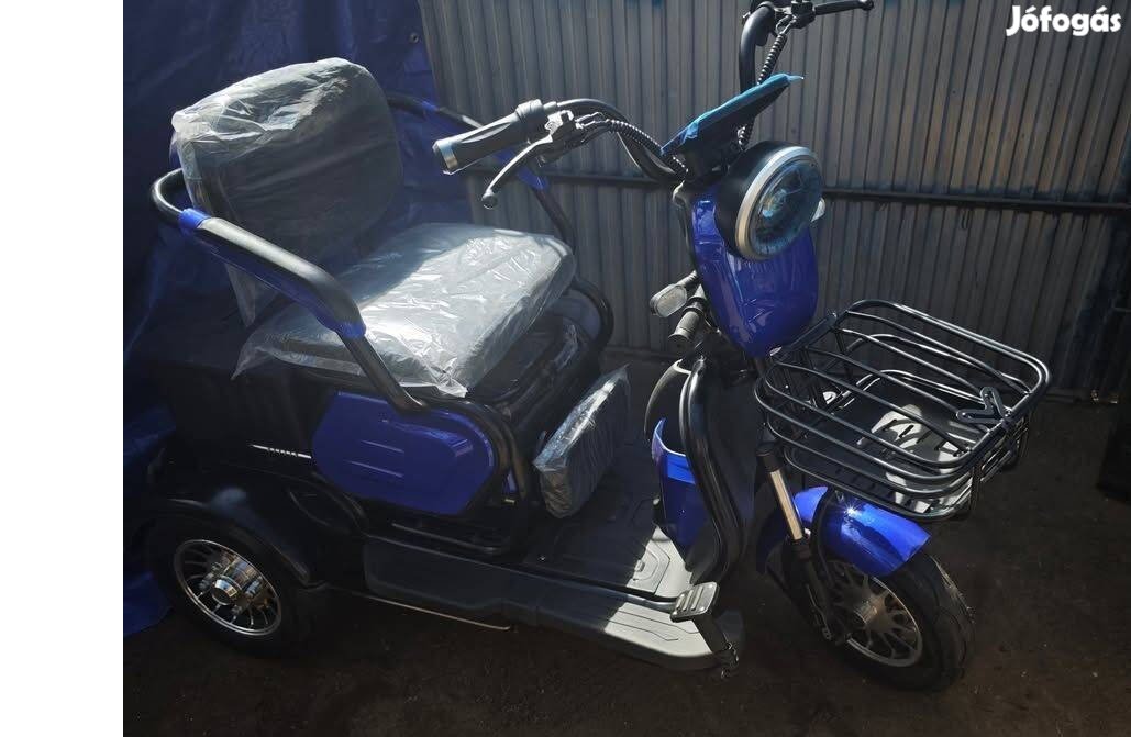 Elektromos tricikli garanciás moped motor robogó kerékpár e-trike
