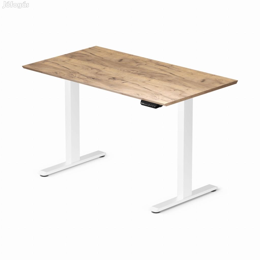 Elektromosan állítható magasságú íróasztal 120x67cm Craft tölgy / feh