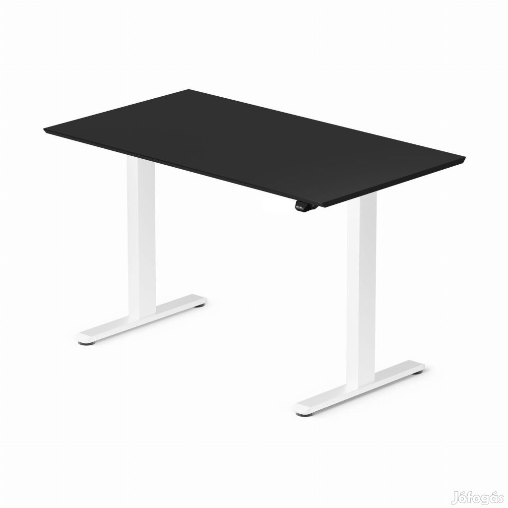 Elektromosan állítható magasságú íróasztal 138x67cm fekete / fehér |