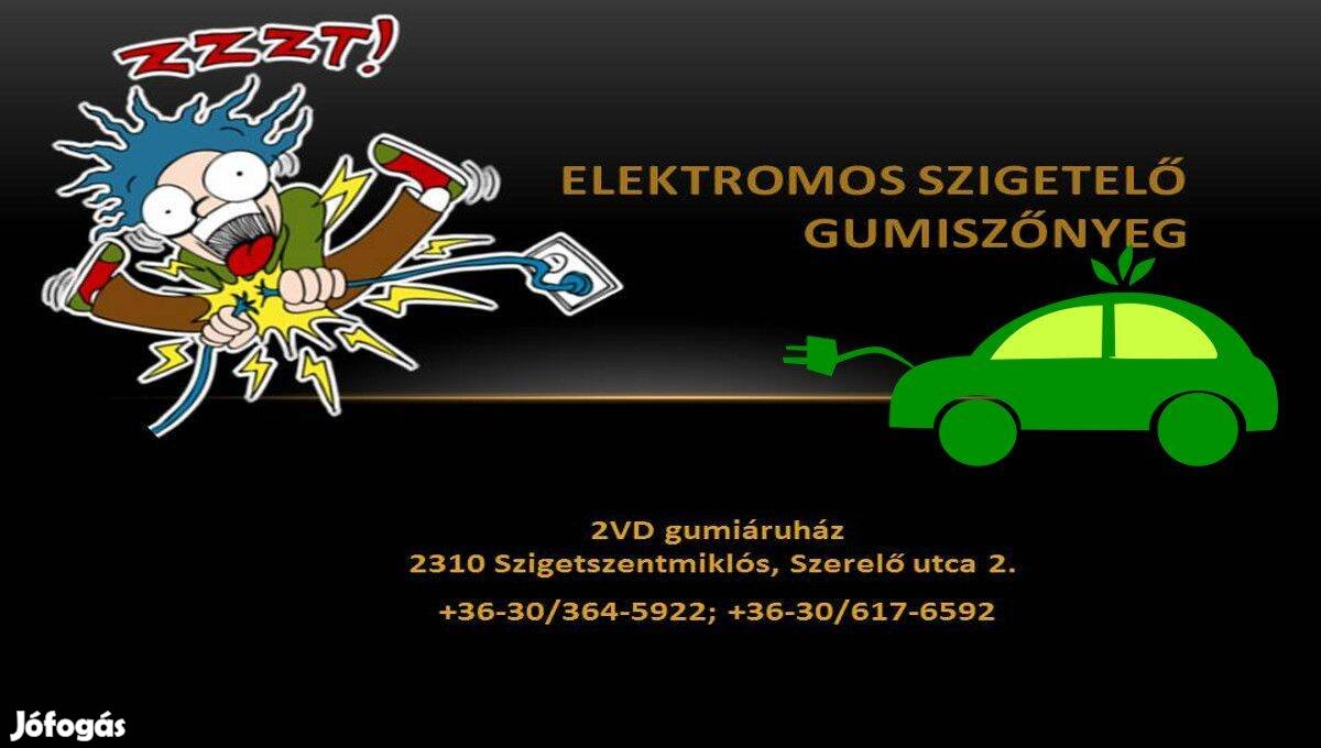 Elektromosan szigetelő gumiszőnyeg DEK0-S7 (1000V)