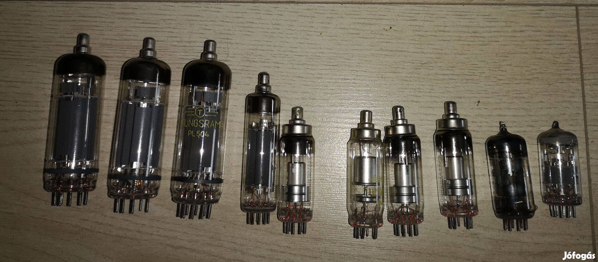 Elektroncső 16db egyben