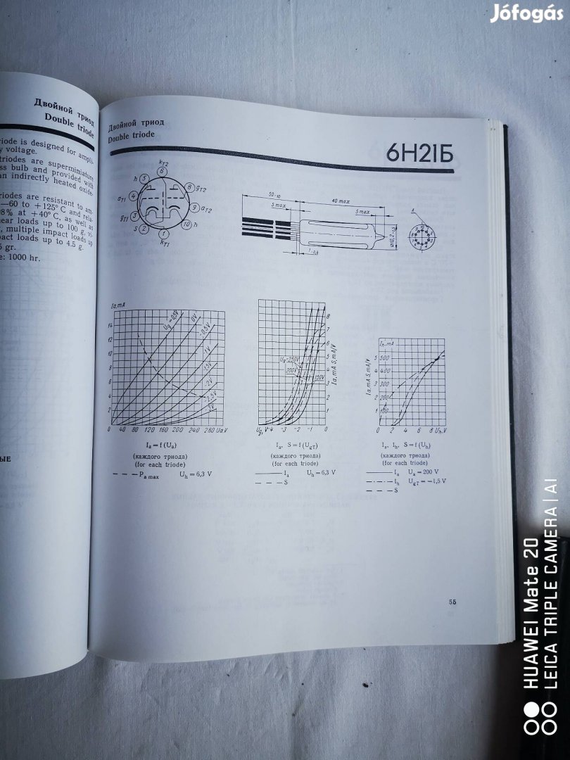 Elektroncső katalógus, katalógusok, 2db cső katalógus! 