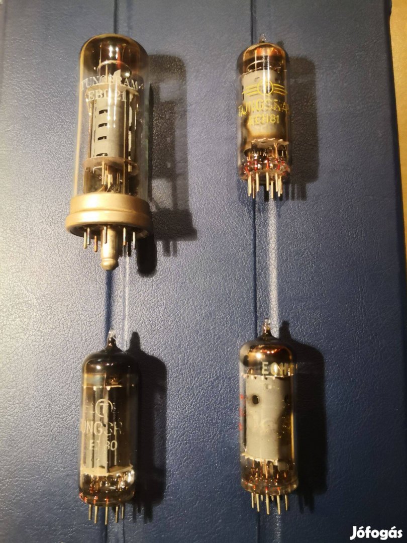 Elektroncsövek EZ 80, ECH 81, EBL 21