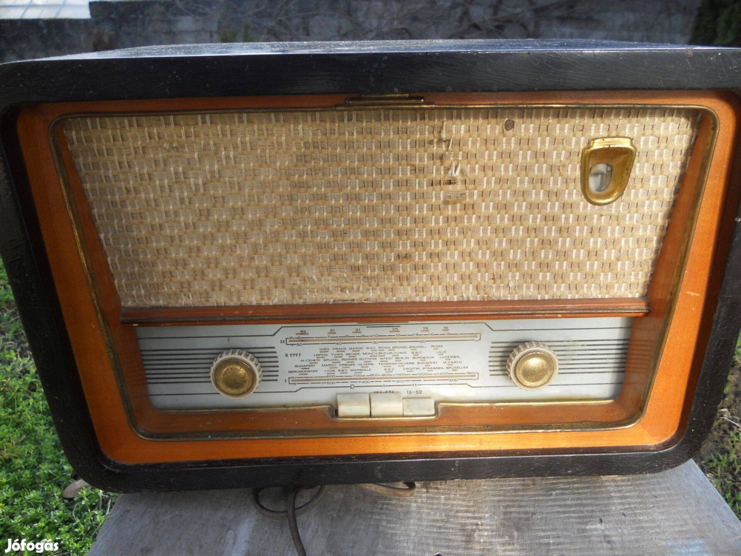 Elektroncsöves rádió eladó