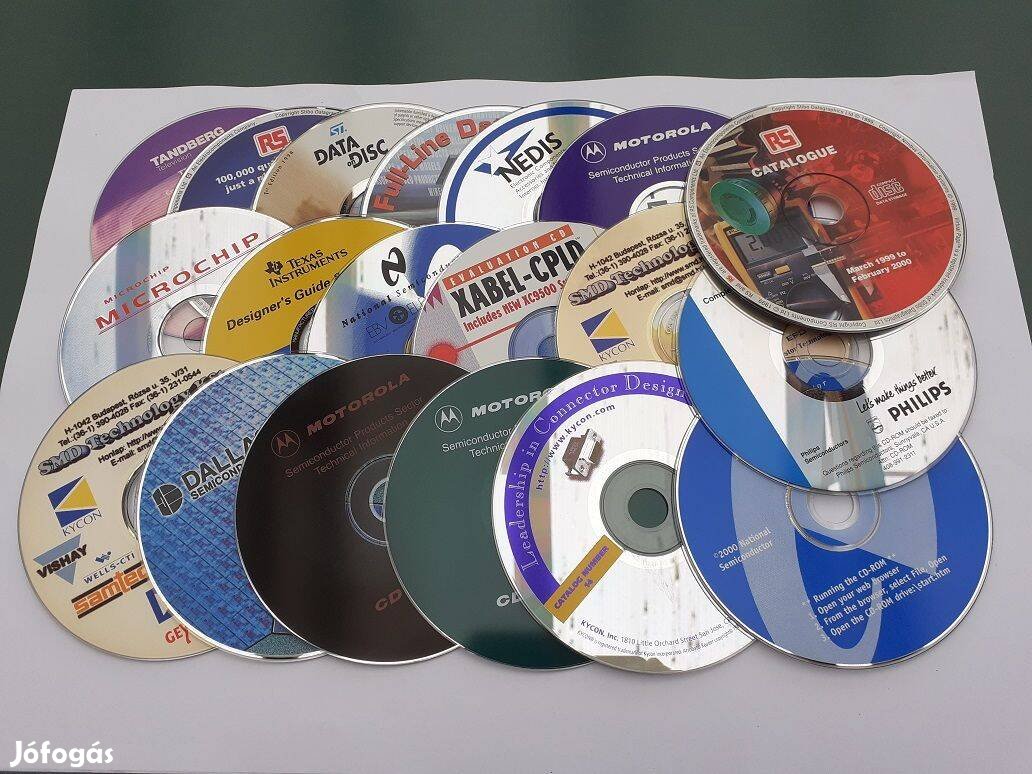 Elektronika adat CD gyűjtemény