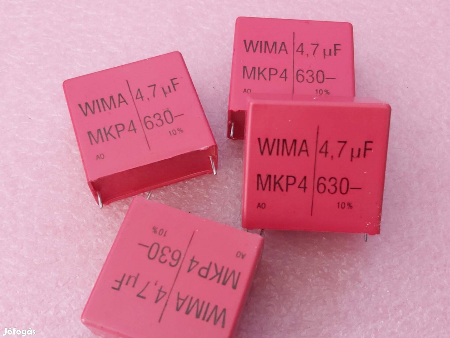 Elektronikai alkatrész 4.7uF 630V MKP kondenzátor