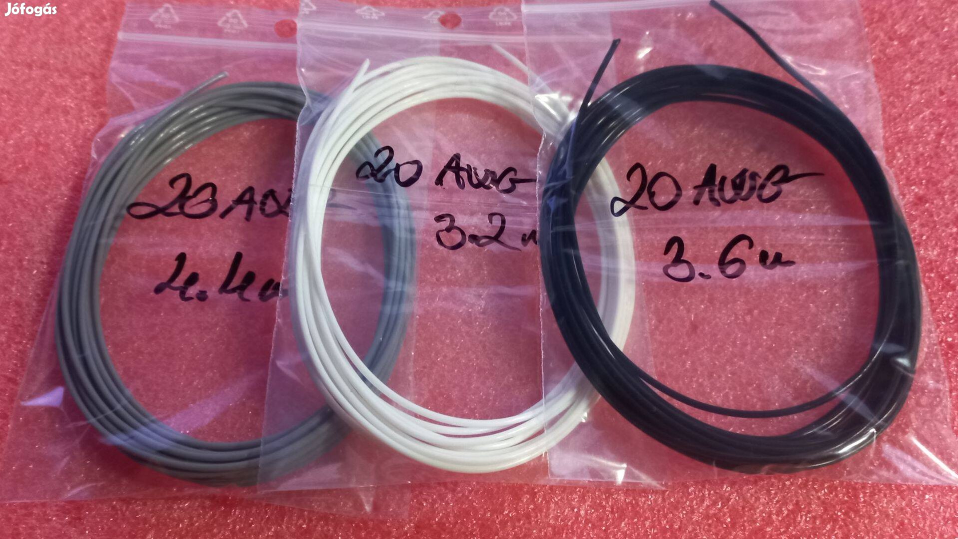 Elektronikai alkatrtész 20AWG teflonszigeetelésű bekötősodrat