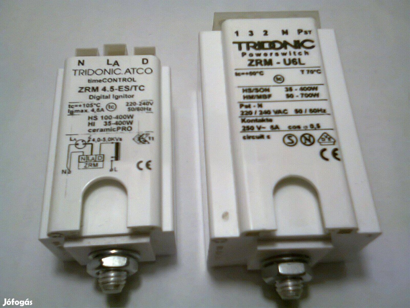 Elektronikus digital ignitor Tridonic ATCO Zrm 4,5-Es/TC