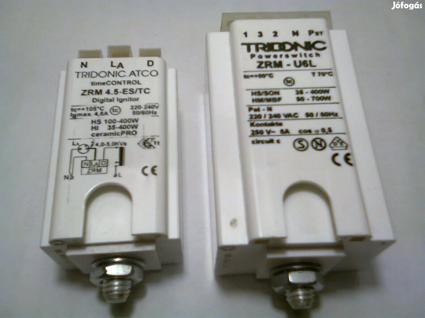 Elektronikus digital ignitor Tridonic ATCO Zrm 4,5-EsTC