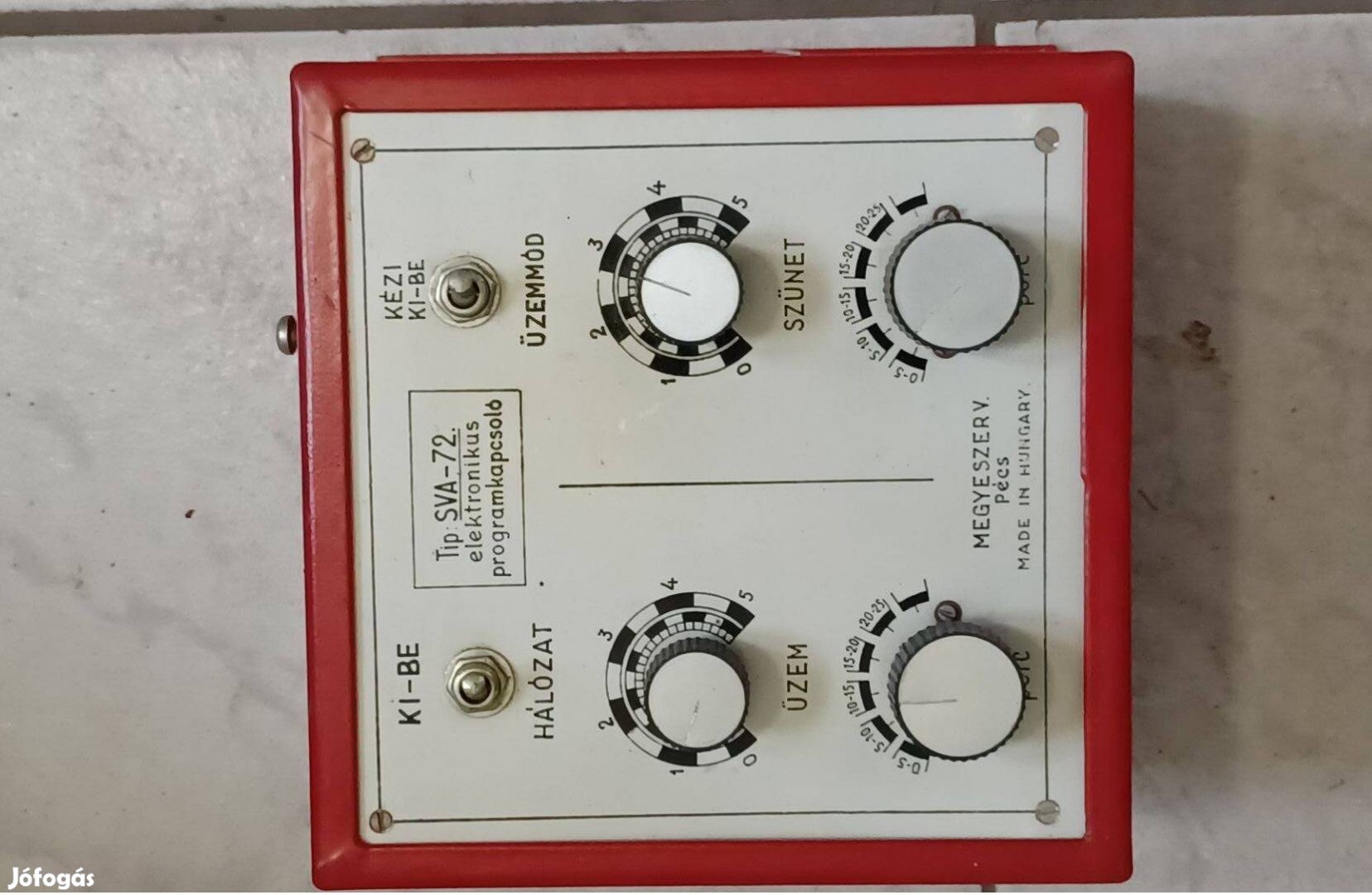 Elektronikus programkapcsoló