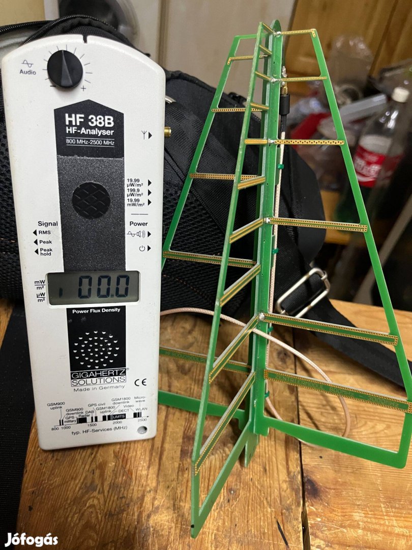 Elektroszmog analizátor. HF38B. Válltáskával