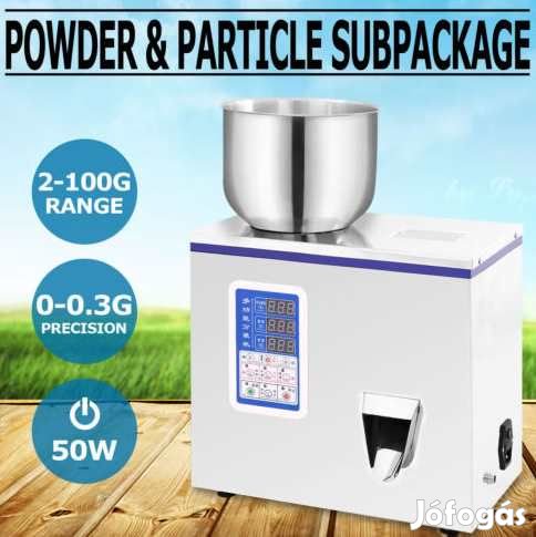Élelmiszeripari Por és szemesanyag csomagológép A100  (N2354)
