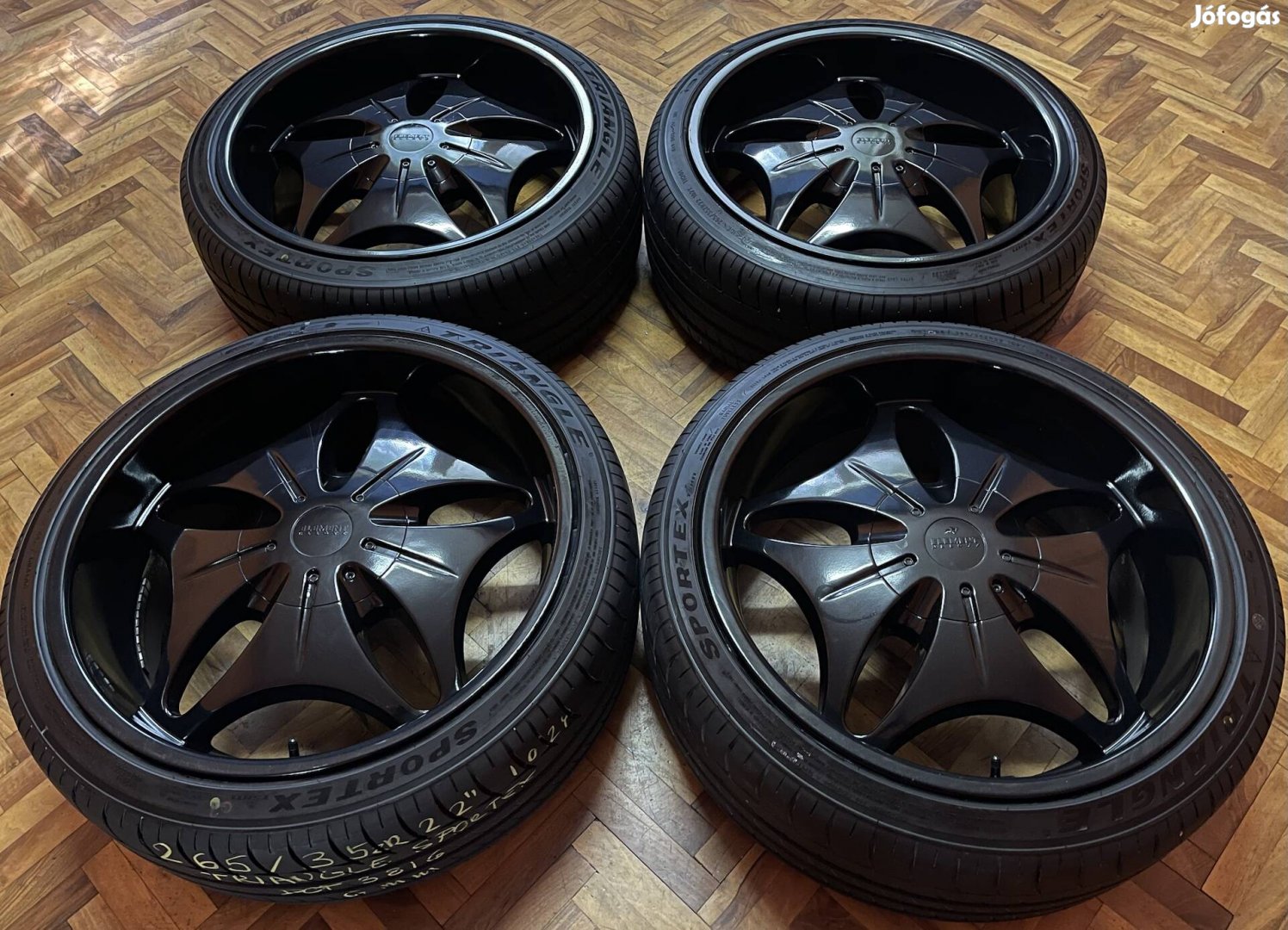 Element Alufelni 22" 5x120 Nyárigumikkal 265/35 22