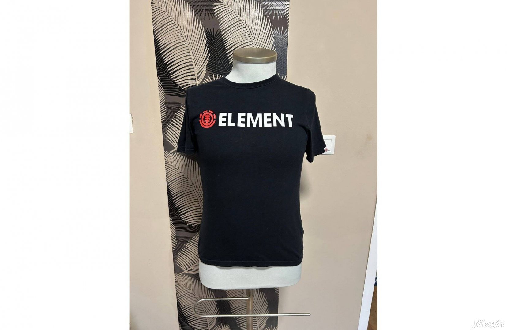 Element férfi fekete póló