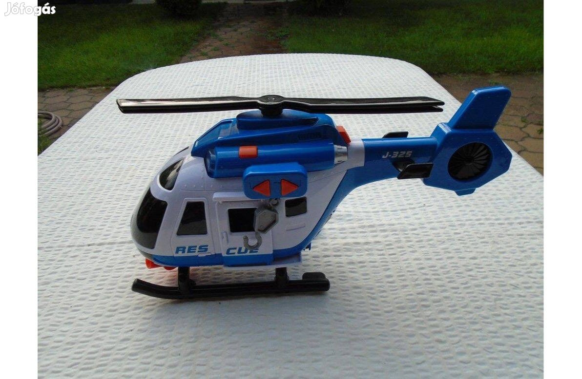 Elemes - Police Helikopter -világít, hangot ad, stb.- újszerű állapotú