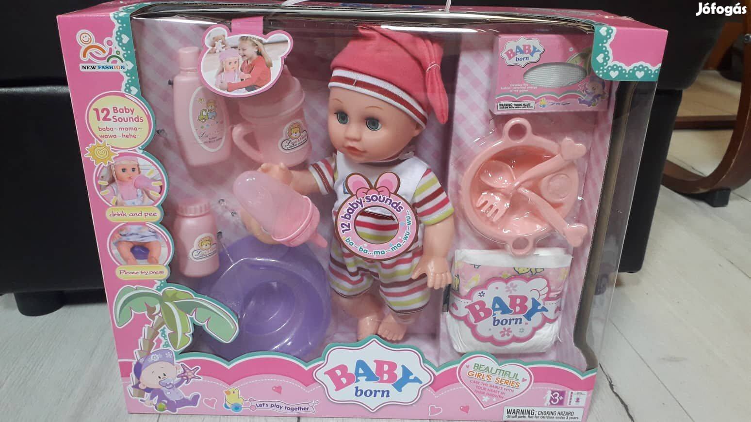 Elemes baba kiegészítőkkel