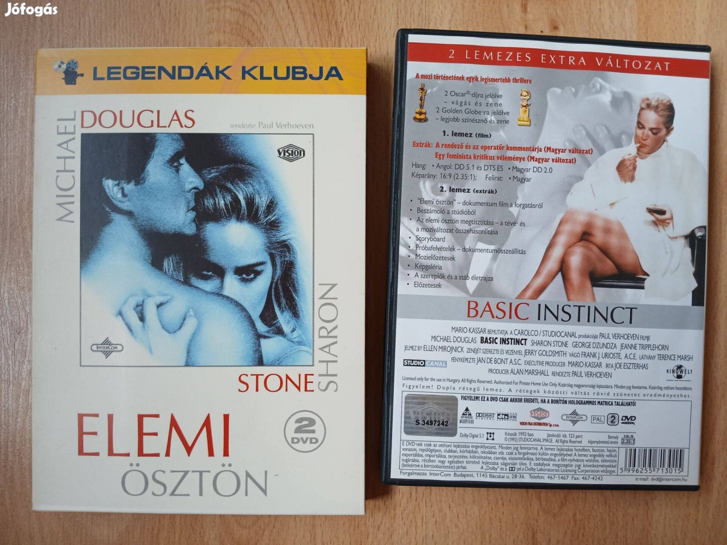 Elemi Ösztön (1992) DVD - dupla lemezes kiadás