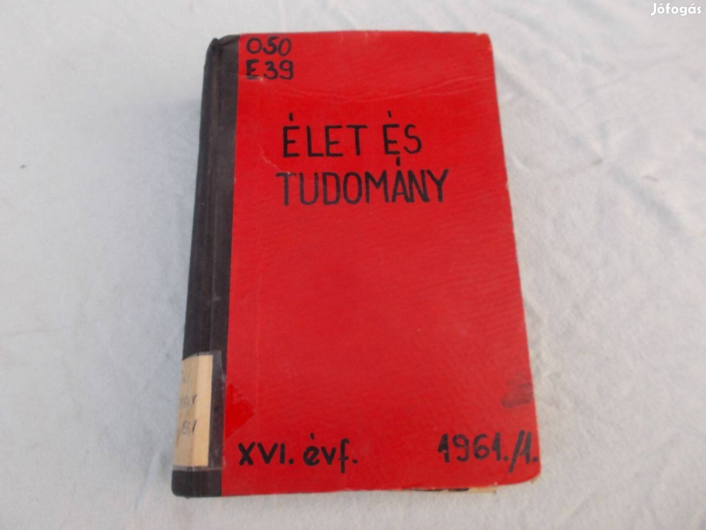 Élet és tudomány retro folyóirat újság könyvbe kötve 1961