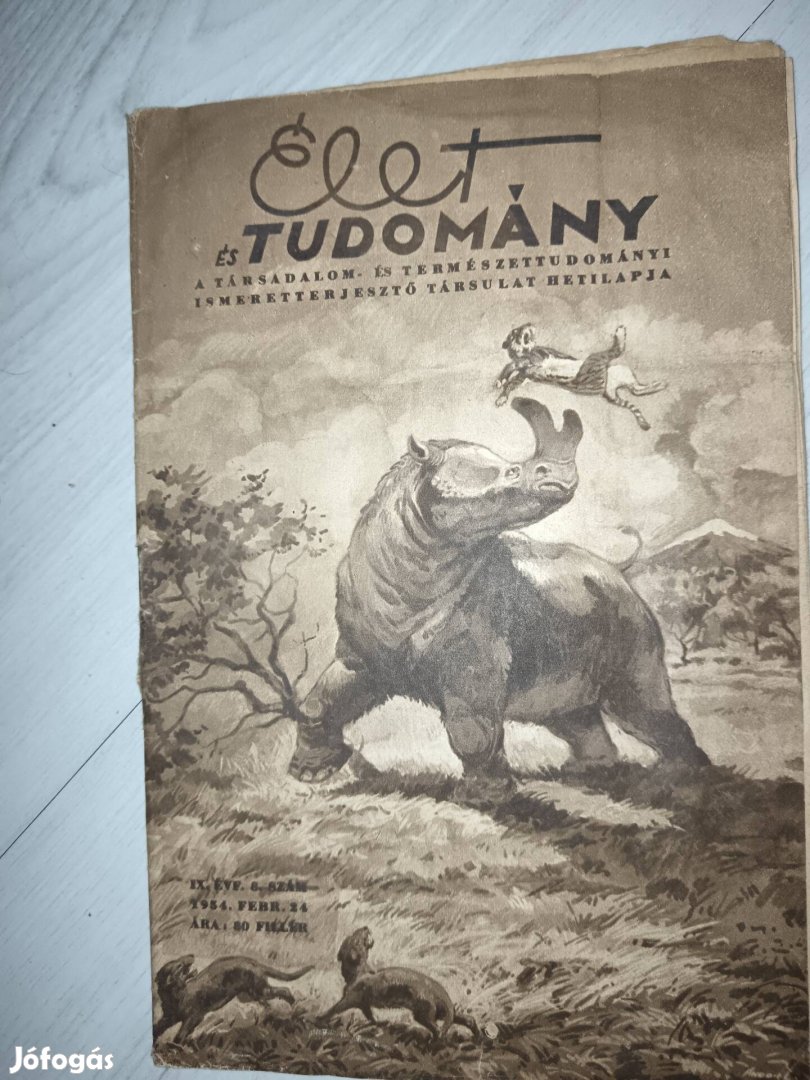 Élet és tudomány újság 1954.