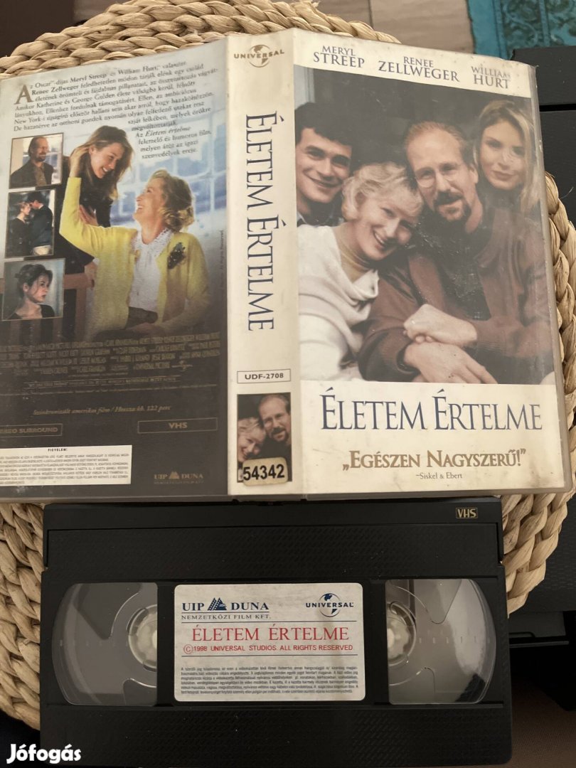 Életem értelme vhs