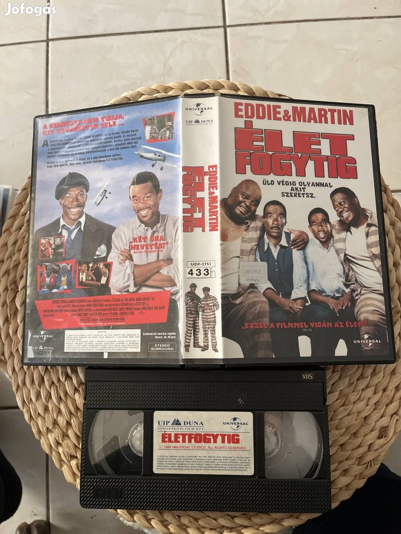 Életfogytig vhs