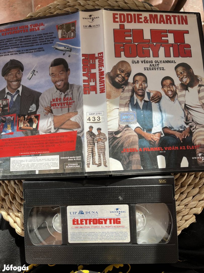 Életfogytig vhs