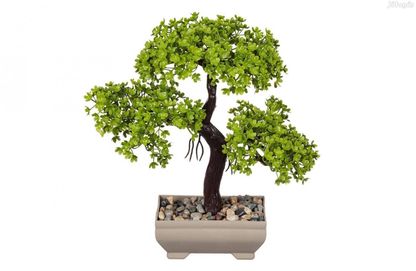 Élethű műanyag bonsai fa 22 cm