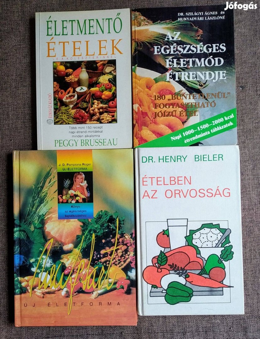 Életmentő ételek újszerű