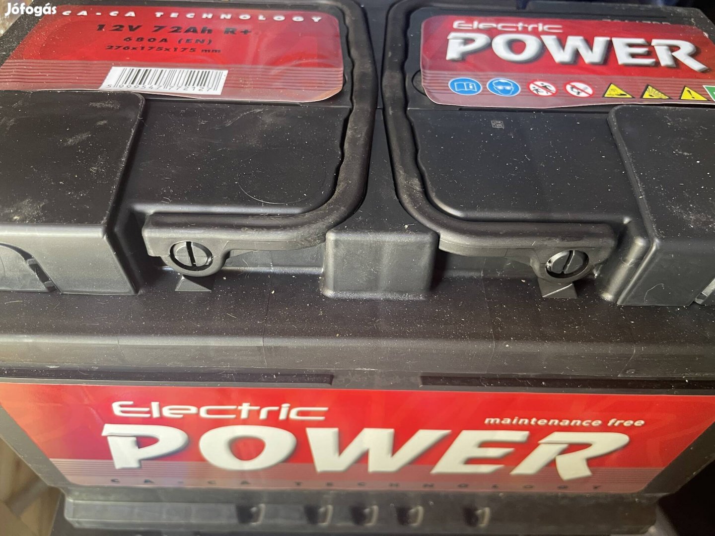 Eletric Power 72ah akku új