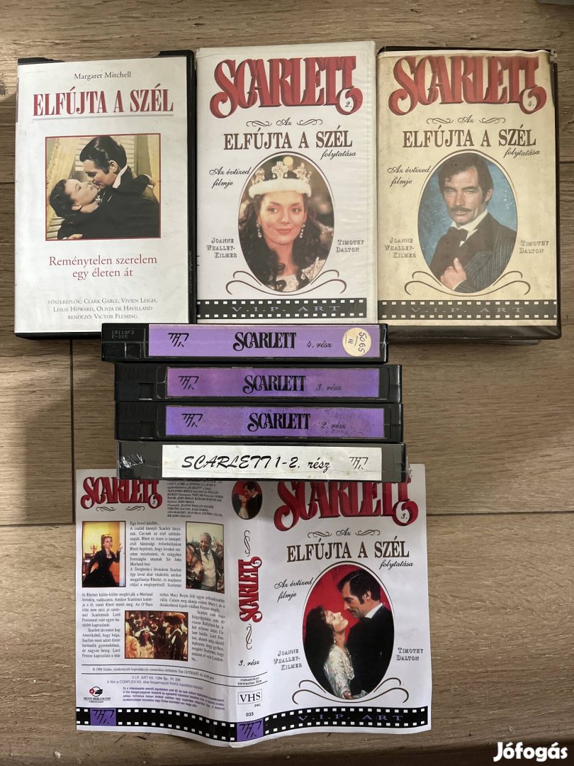 Elfújta a szél 1-4 vhs.   