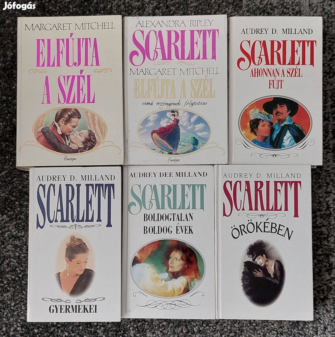 Elfújta a szél, Scarlett könyvek