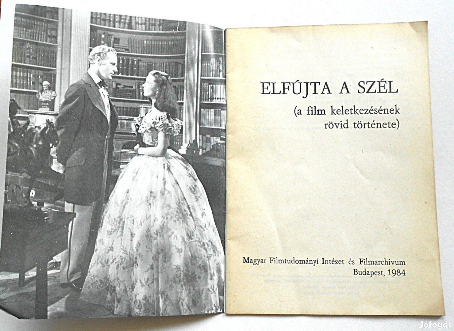 Elfújta a szél a film keletkezésének rövid története 1984 Filmmúzeum