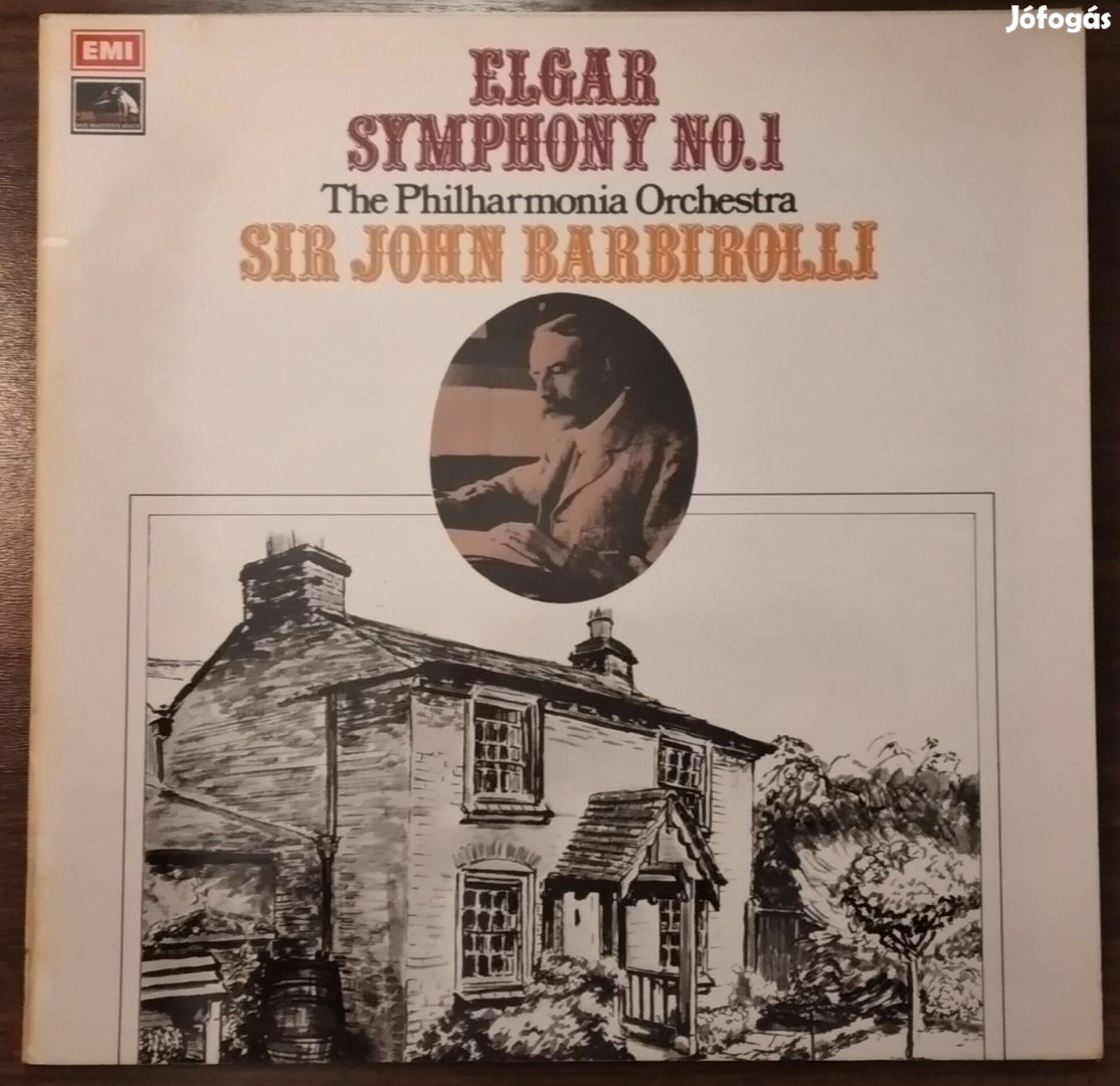 Elgar: Symphony No. 1 - Barbirolli - Philharmonia Orchestra LP