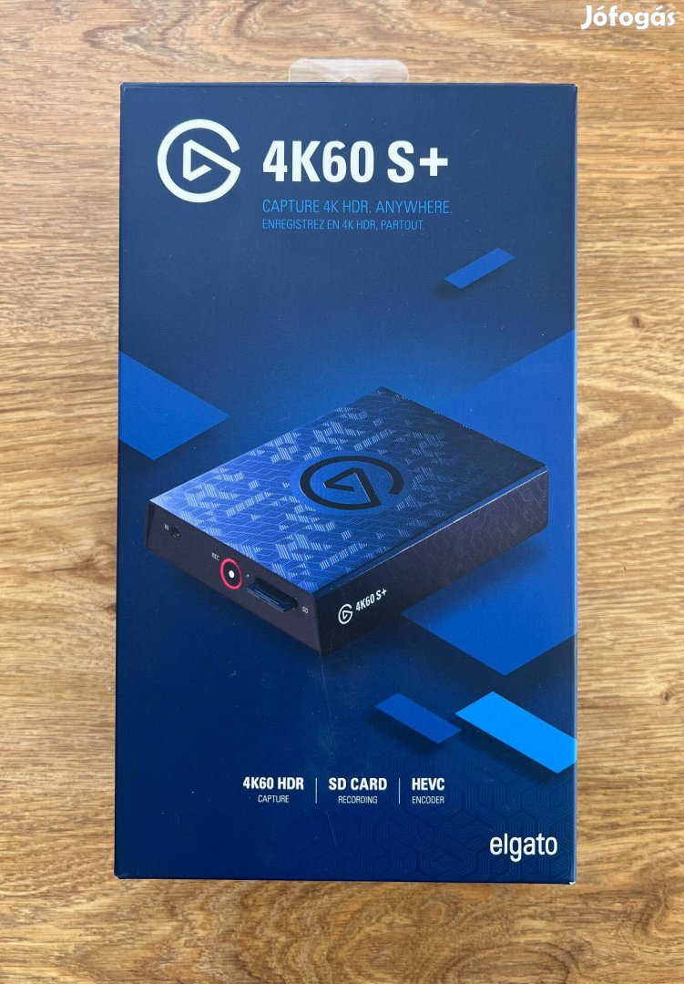 Elgato 4K60S+ Capture Card + 64G SD Kártya