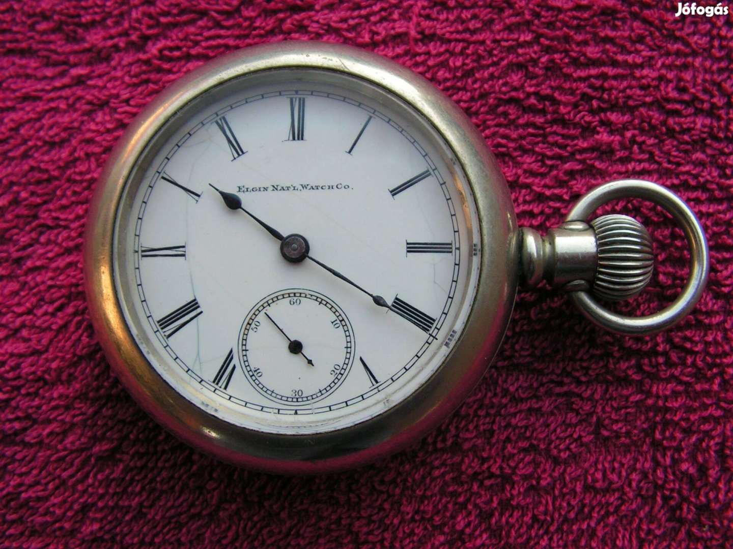 Elgin Watch Co. USA gyártású férfi kézi felhúzású zsebóra