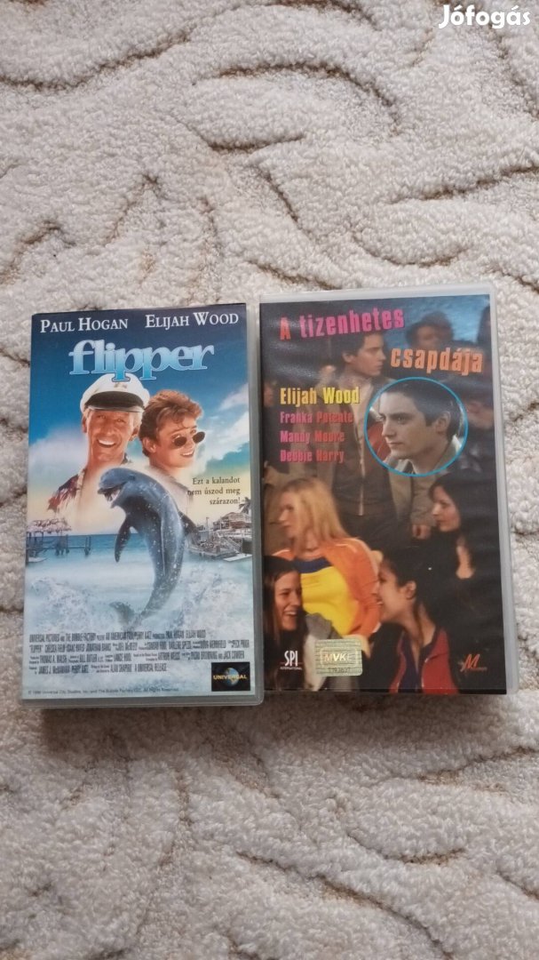 Elijah Wood rajongóknak VHS 2 DB