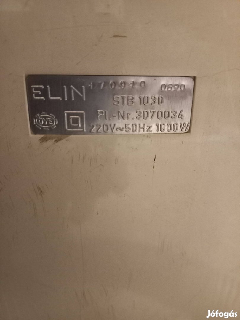 Elin szivóerőállítós porszívó